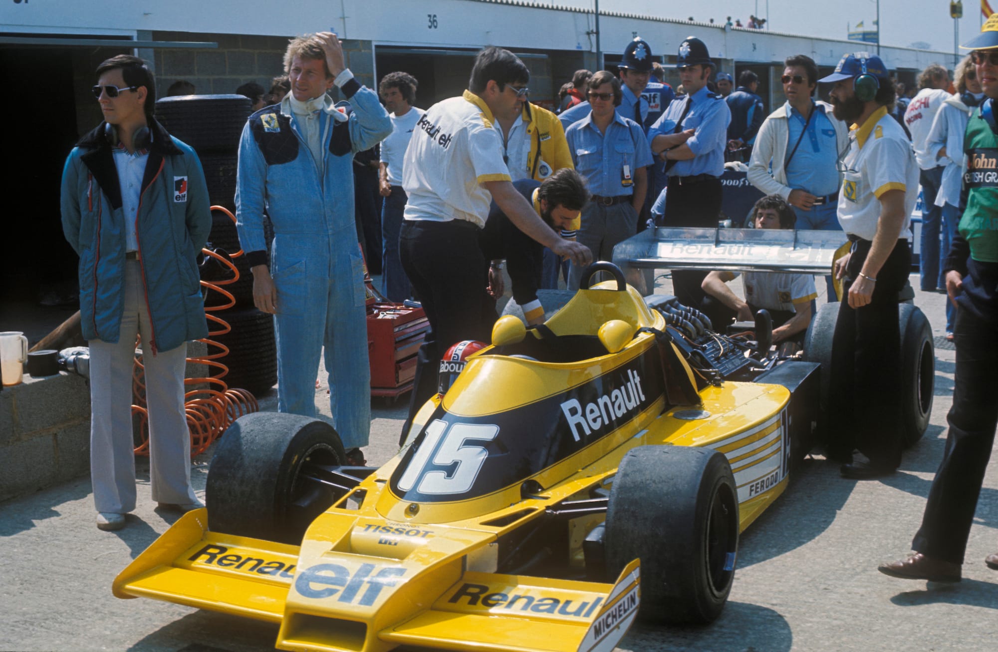 Jean-Pierre Jabouille Renault F1 1977