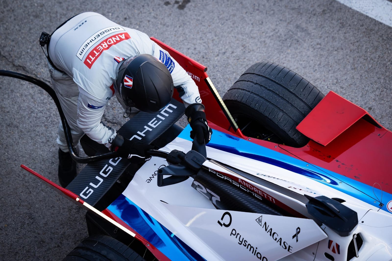 Formula E pit boost test