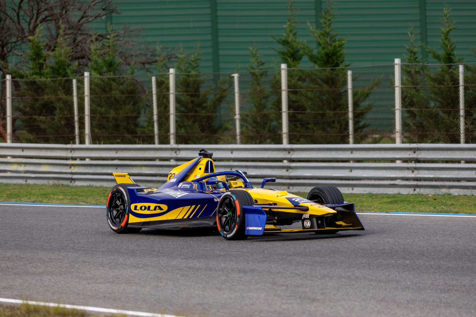 Zane Maloney Lola Yamaha Abt Formula E testing 2024