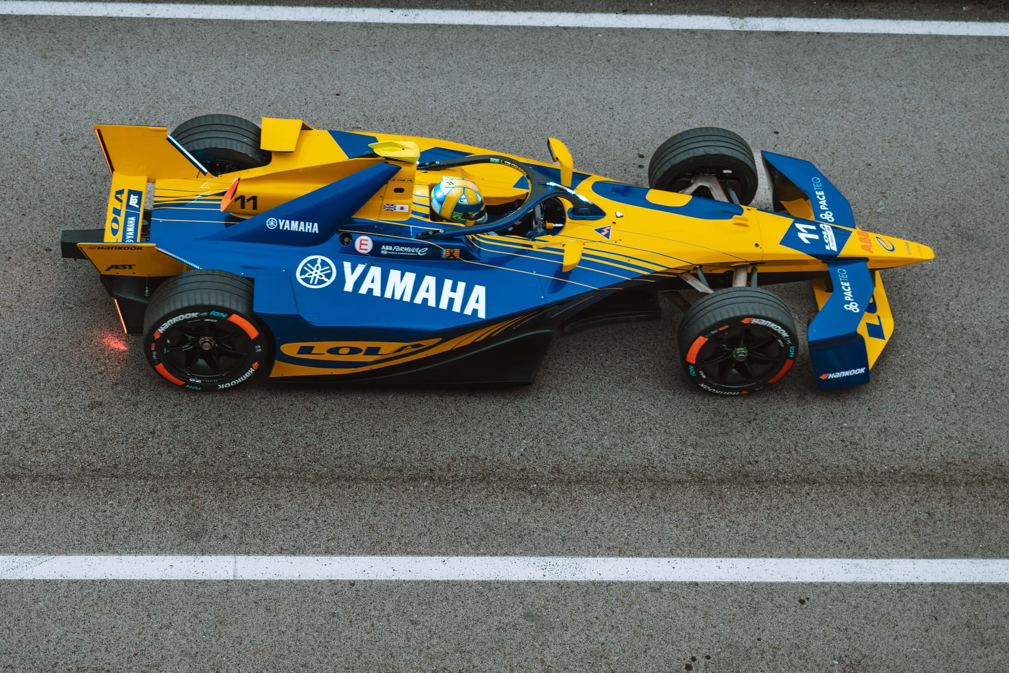 Lucas di Grassi Abt Lola Yamaha Formula E testing 2024