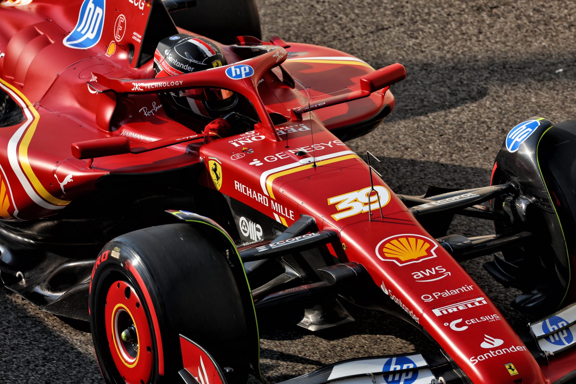 Arthur Leclerc Ferrari Abu Dhabi Grand Prix 2024