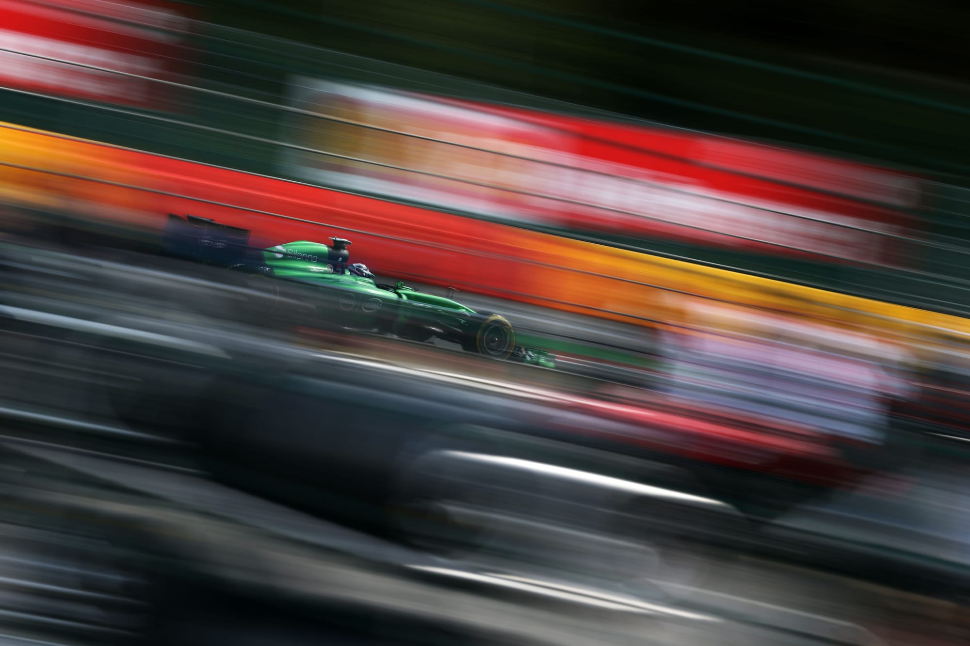 Andre Lotterer Caterham F1 Belgian Grand Prix 2014