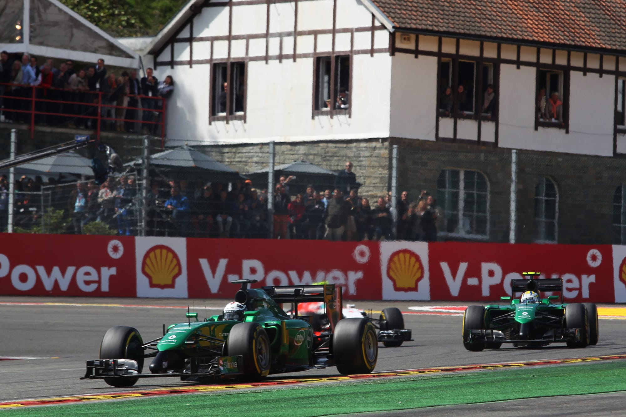 Andre Lotterer Caterham Belgian Grand Prix 2014