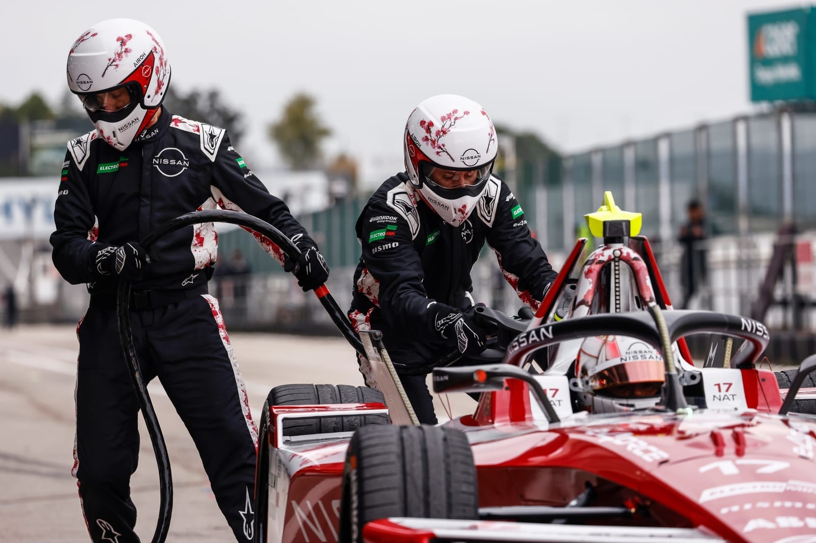 Formula E pit boost test