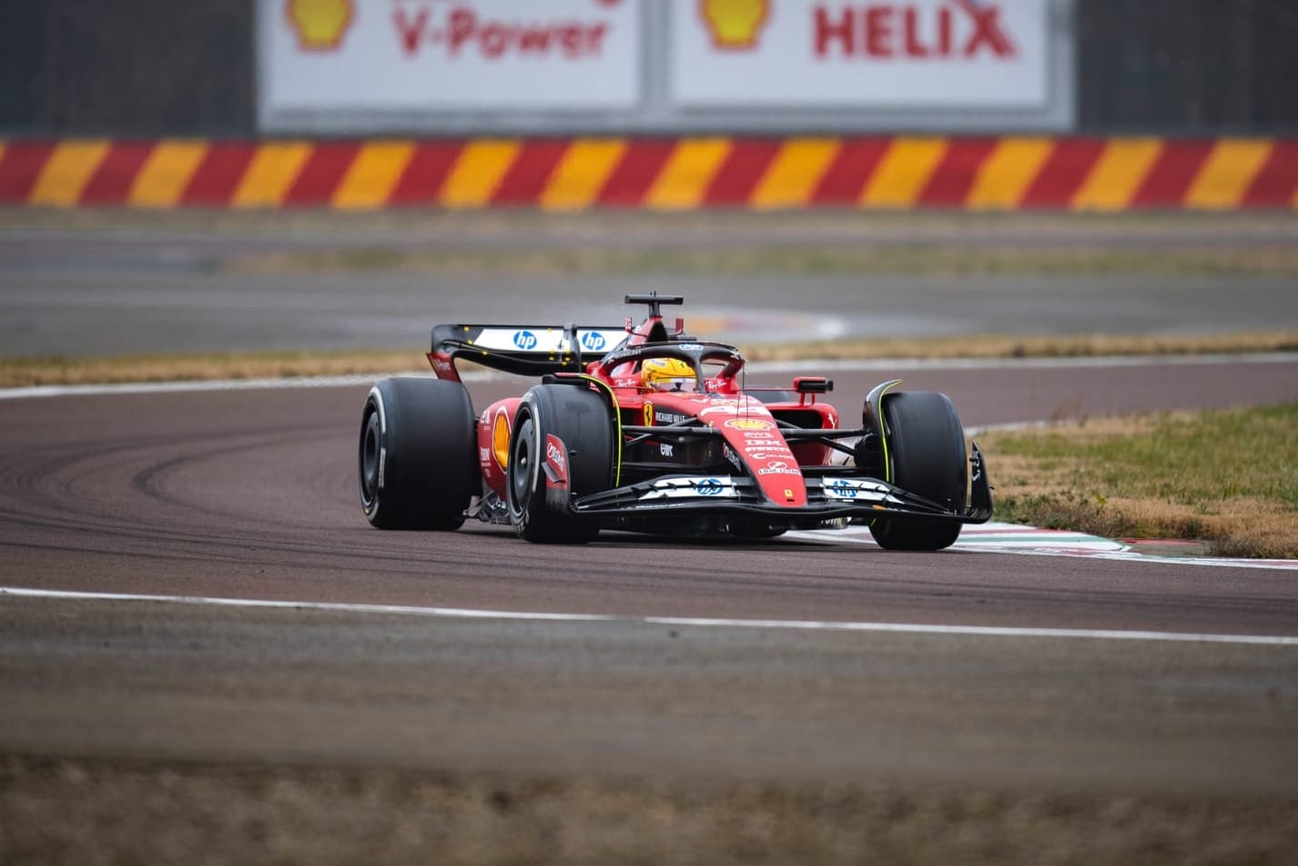 How Hamilton's first Ferrari test played out