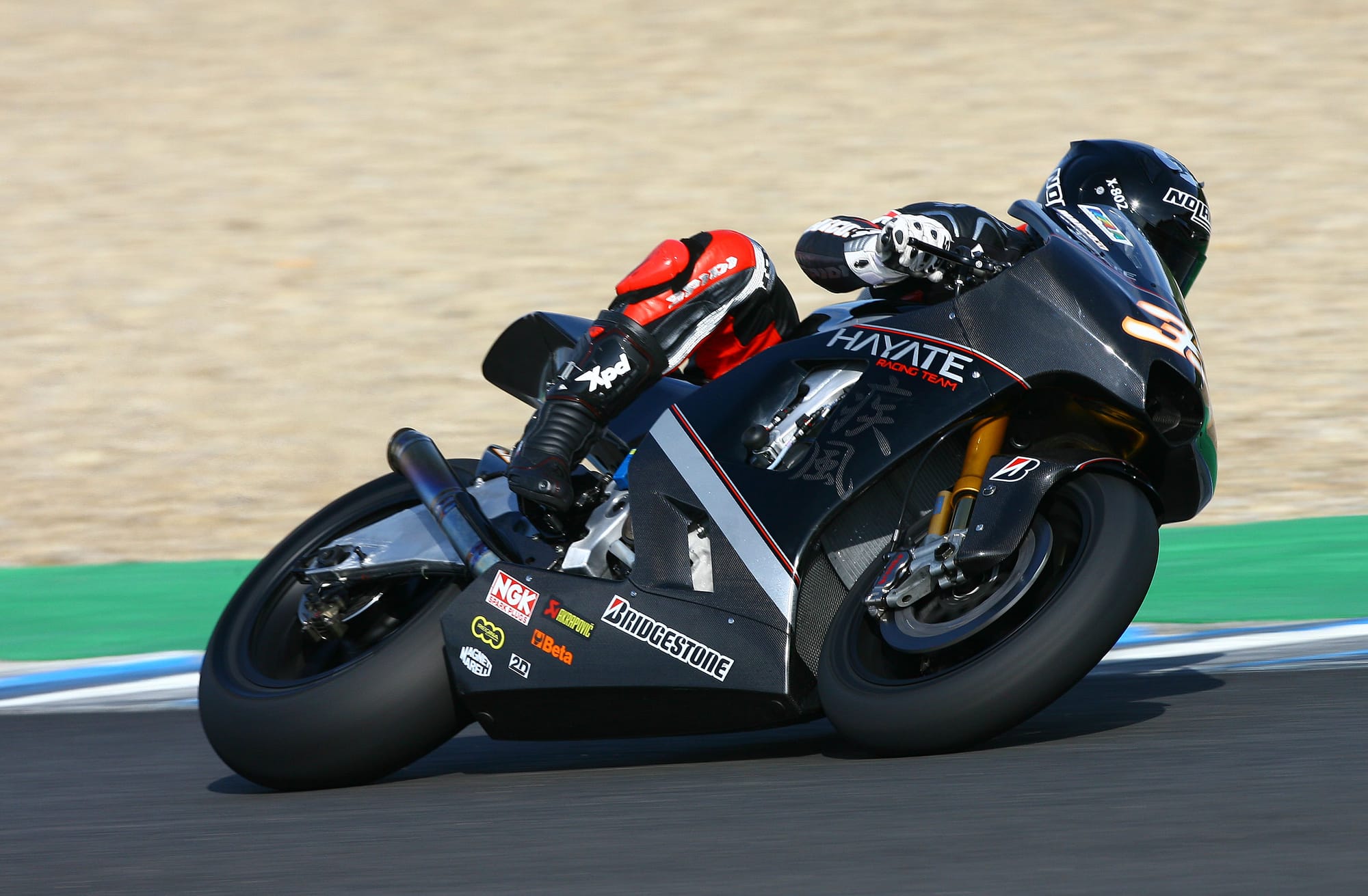 Marco Melandri Hayate Kawasaki MotoGP testing 2009