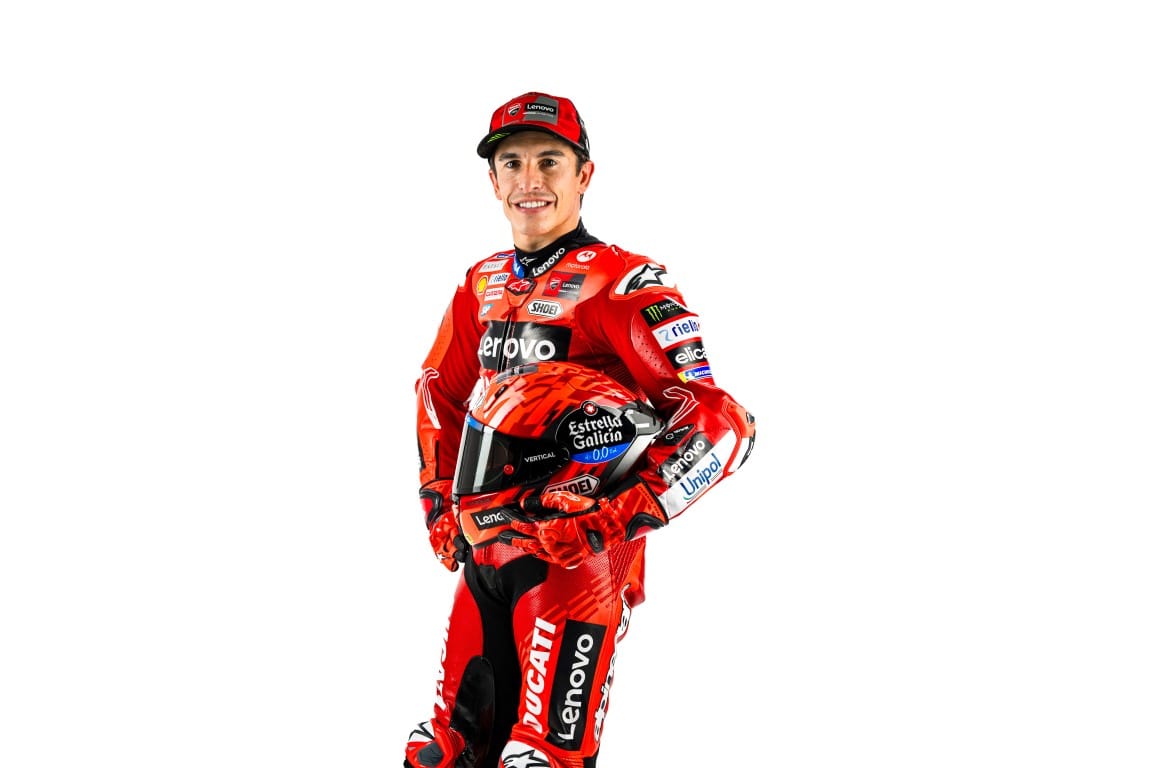 Ducati MotoGP launch: First look at Marquez in factory colours