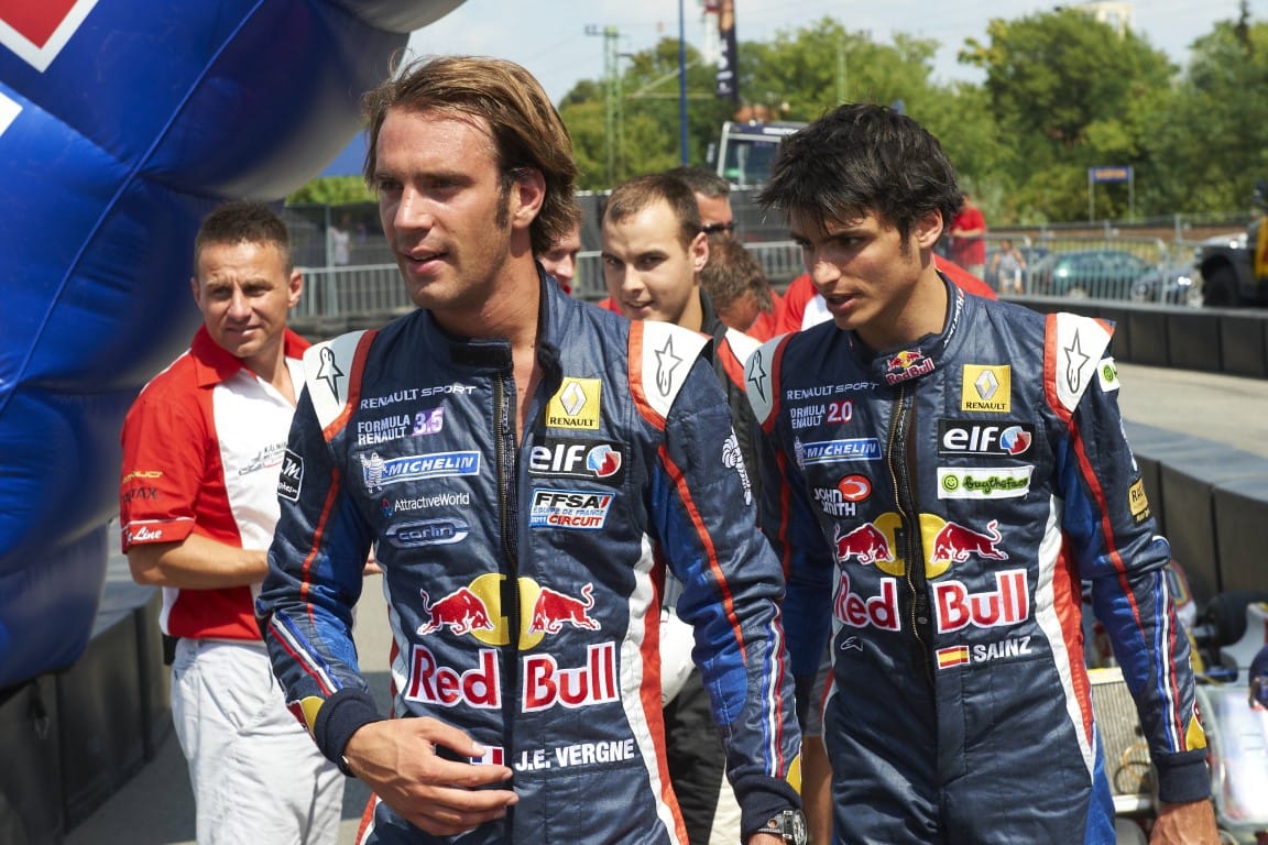 Jean-Eric Vergne and Carlos Sainz, Red Bull