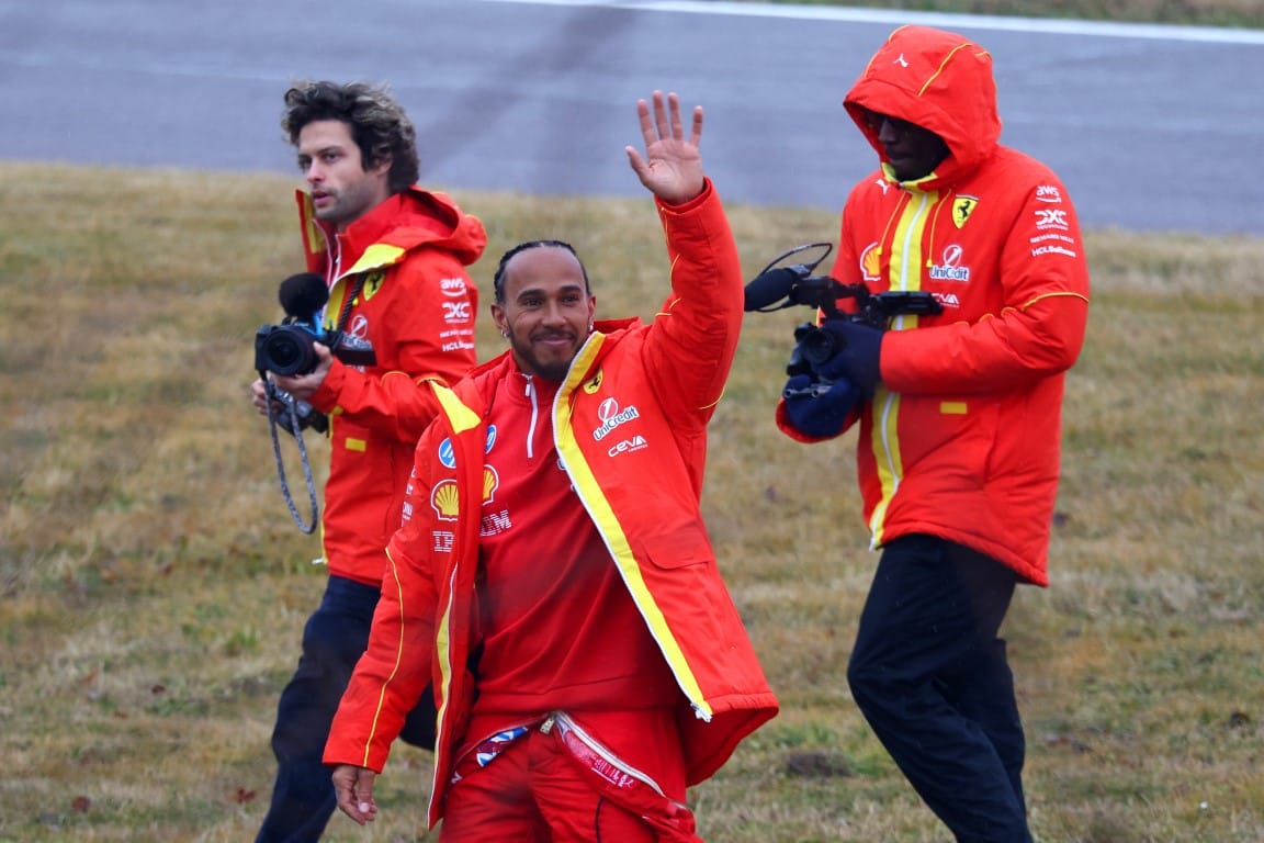 'One of the best feelings of my life' - Hamilton on Ferrari test debut