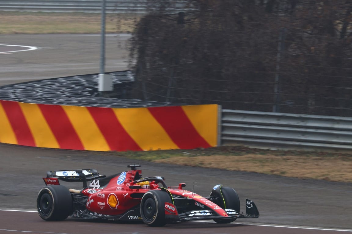 'One of the best feelings of my life' - Hamilton on Ferrari test debut