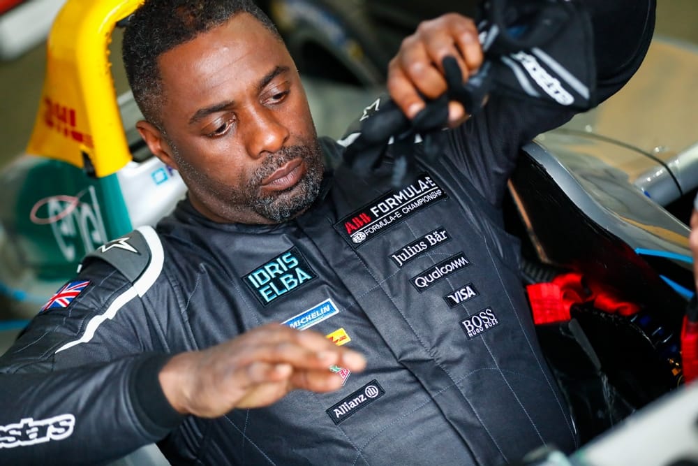 Idris Elba Formula E demo 2018