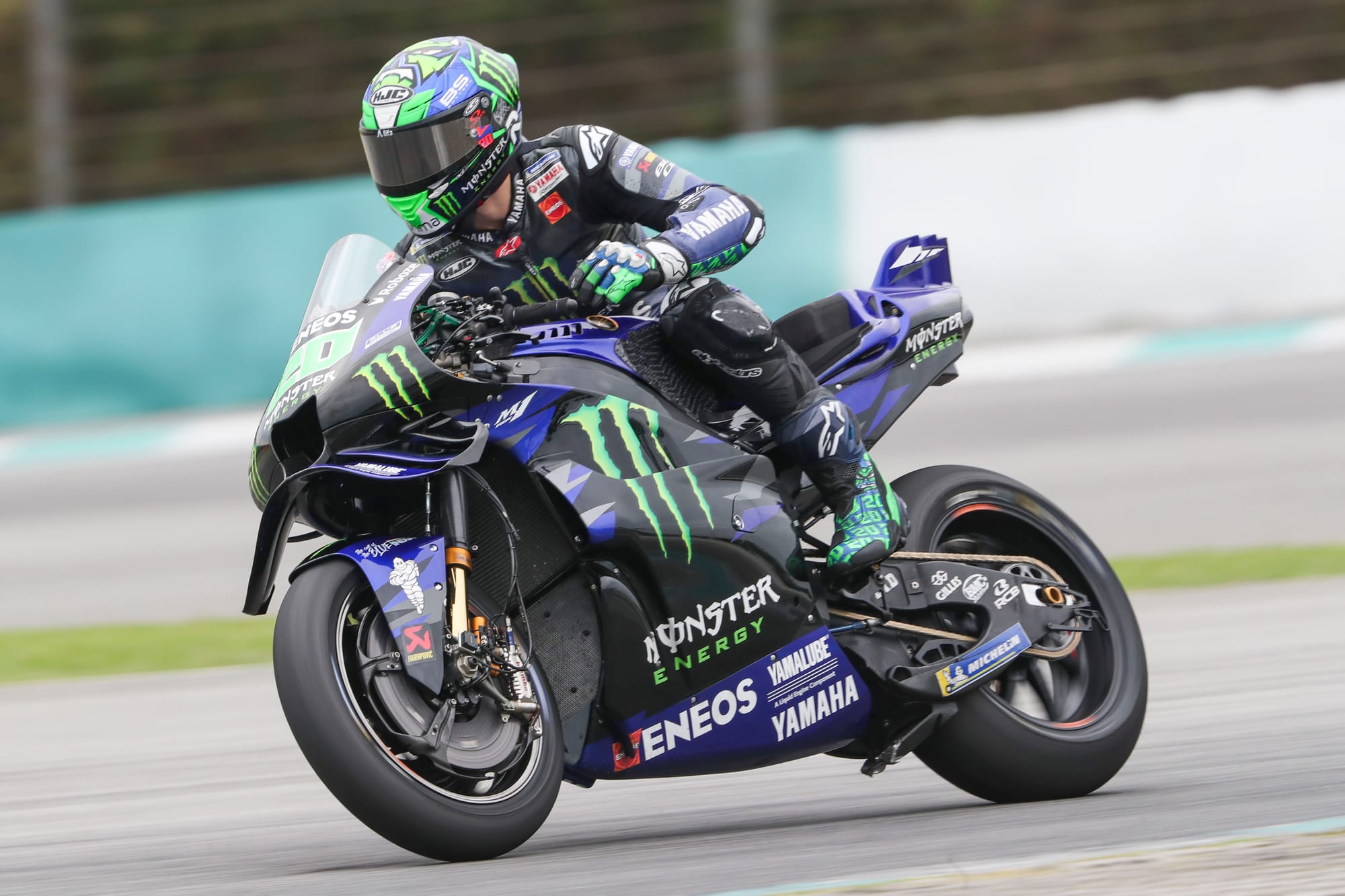 MotoGP testing: Yamaha fastest, Martin hurt in crash