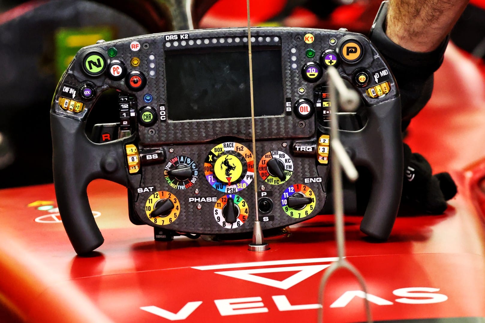 Ferrari F1 steering wheel