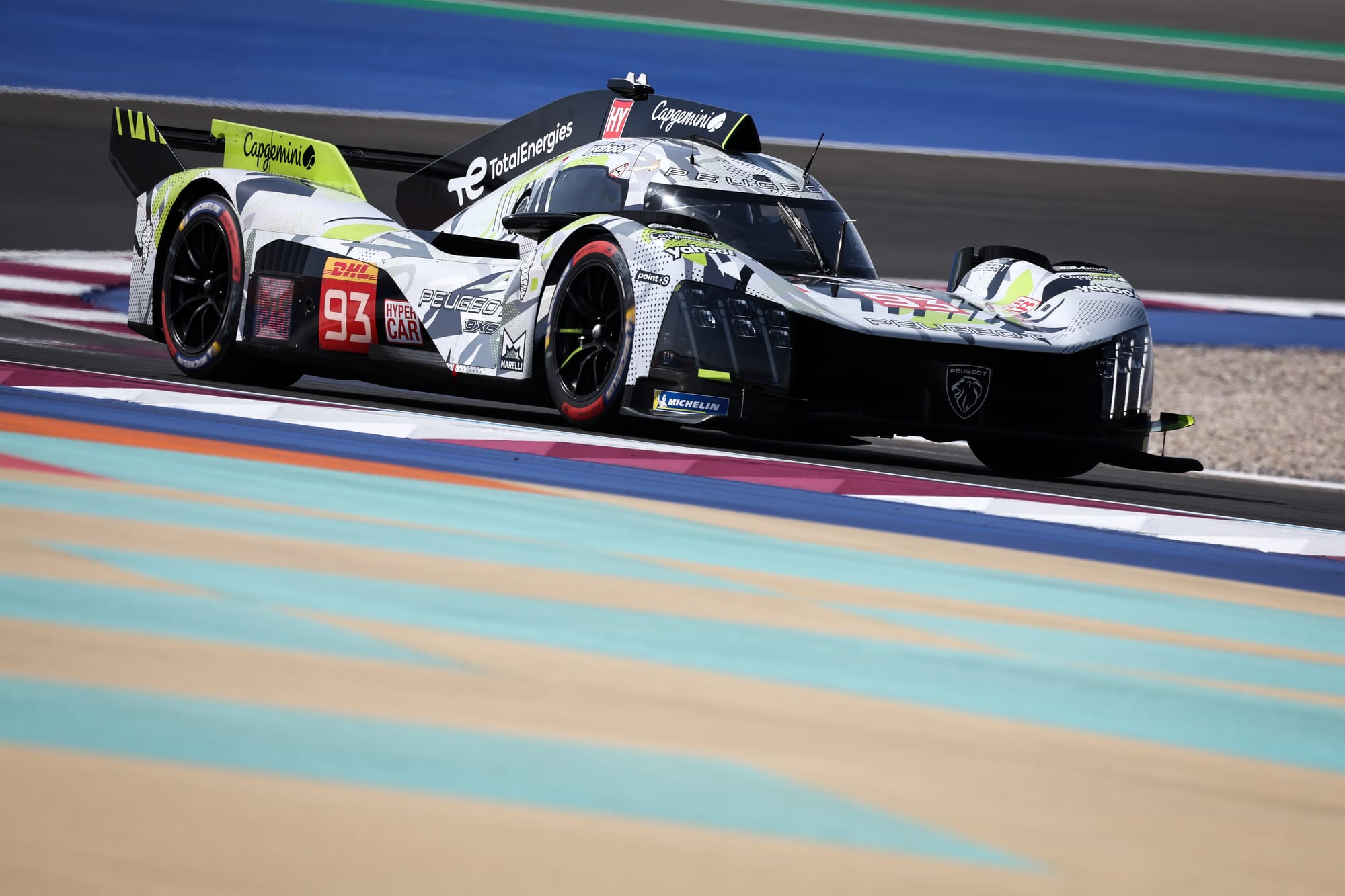 Peugeot Qatar WEC test 2025