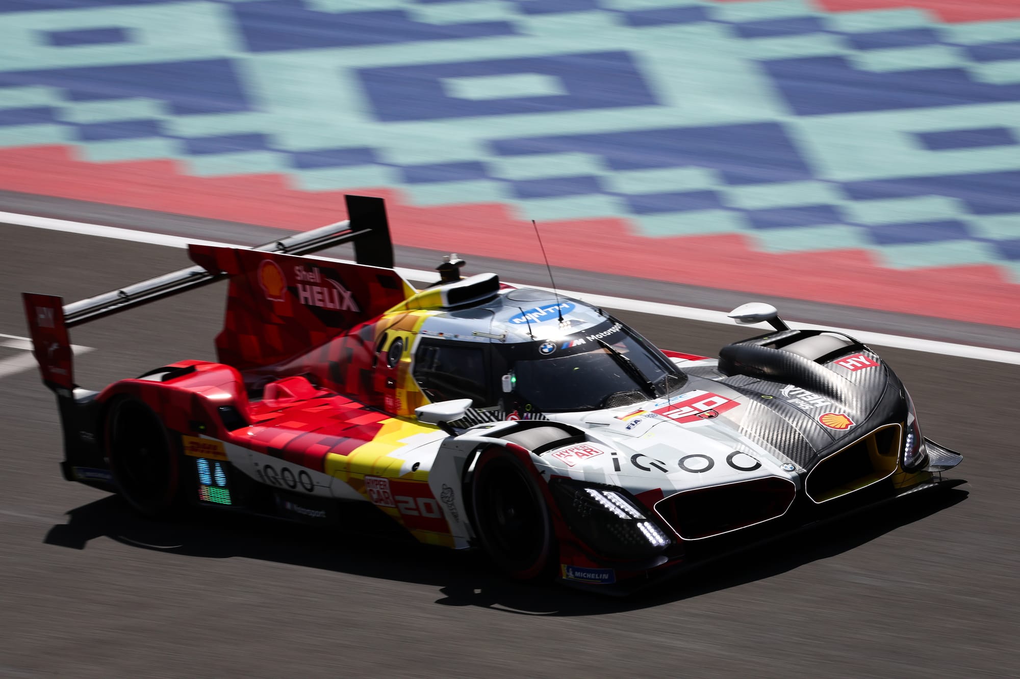 BMW Qatar WEC testing 2025