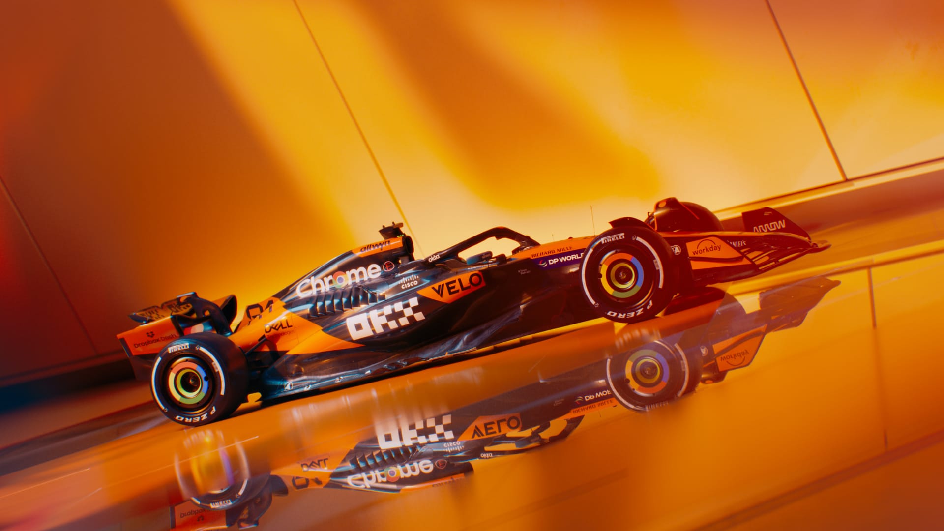 McLaren unveils livery for 2025 F1 title defence