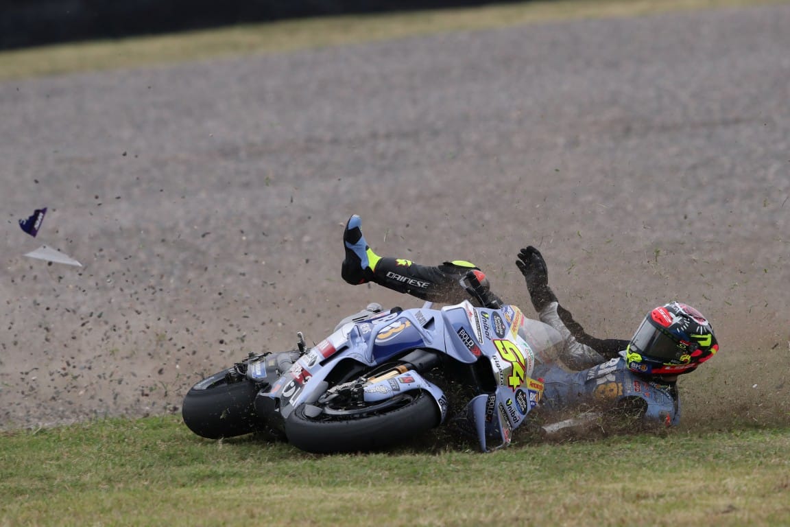 Fermin Aldeguer crash