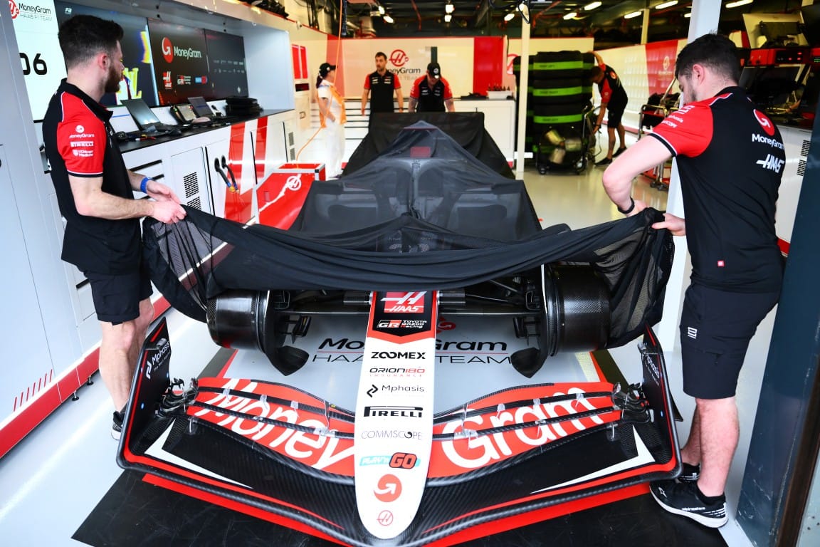 Haas problem is so severe it thought car was broken