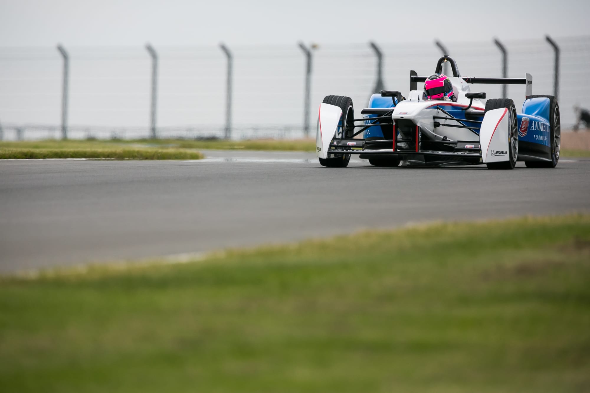 Donington Park Formula E testing 2014