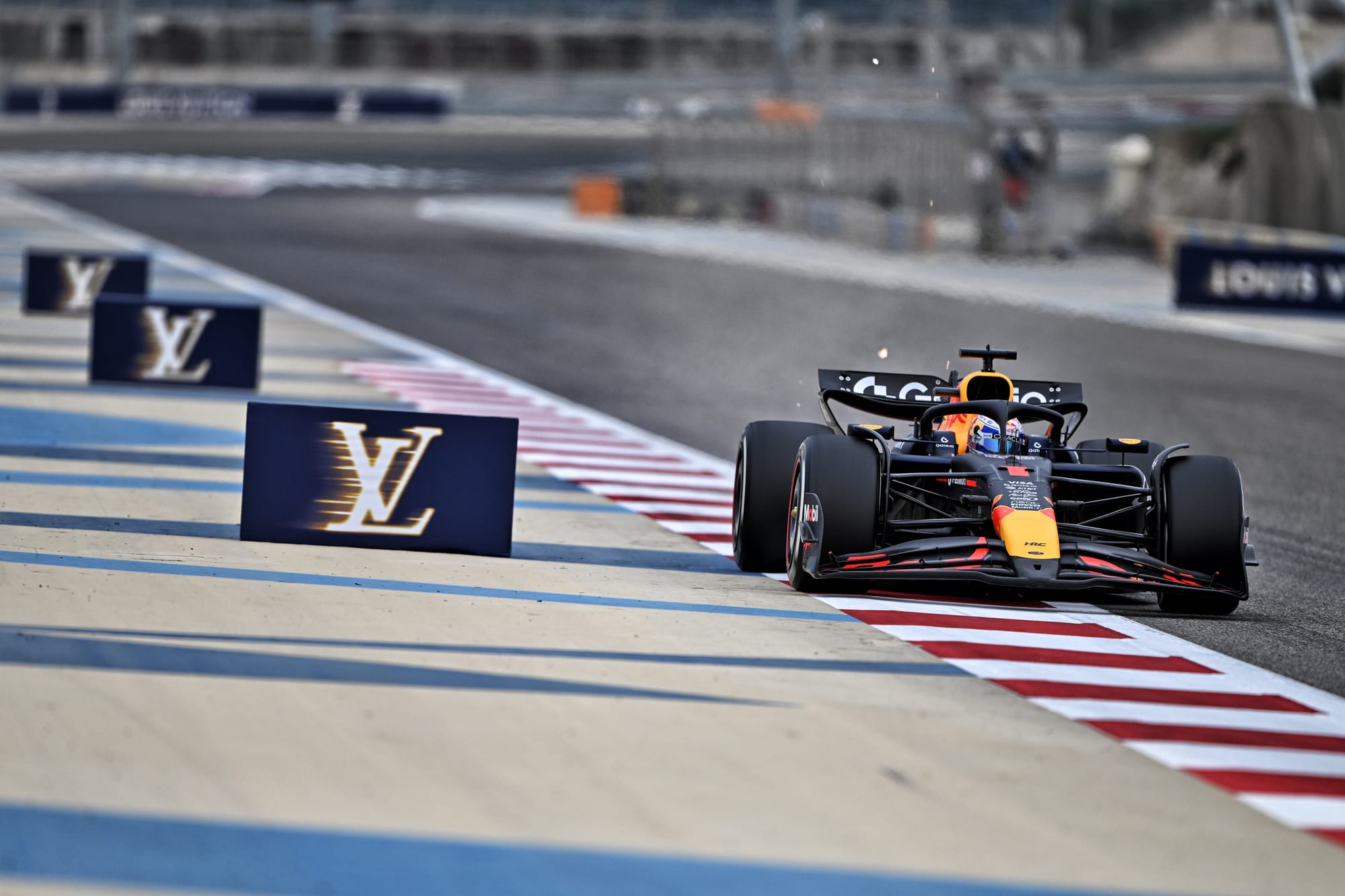 Max Verstappen Red Bull Bahrain F1 testing 2025