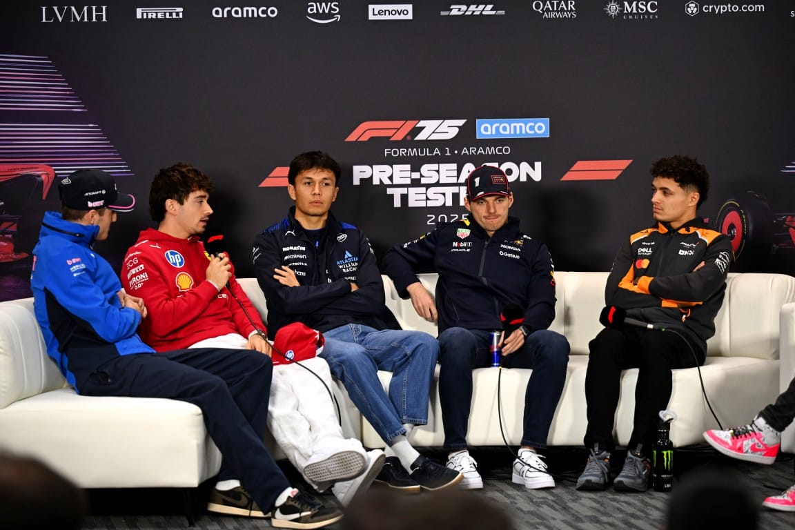 F1 press conference