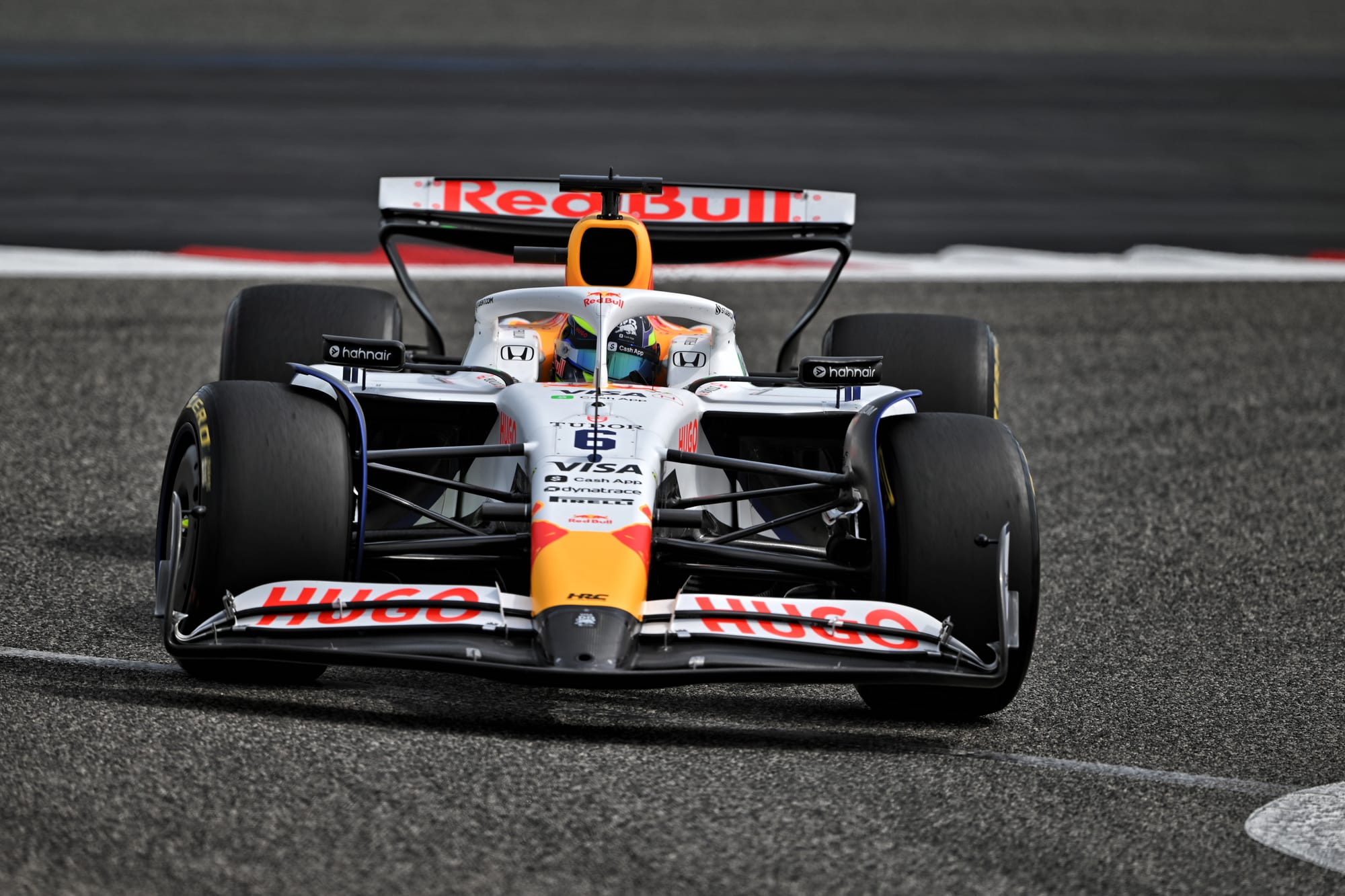 Isack Hadjar Racing Bulls Bahrain F1 testing 2025