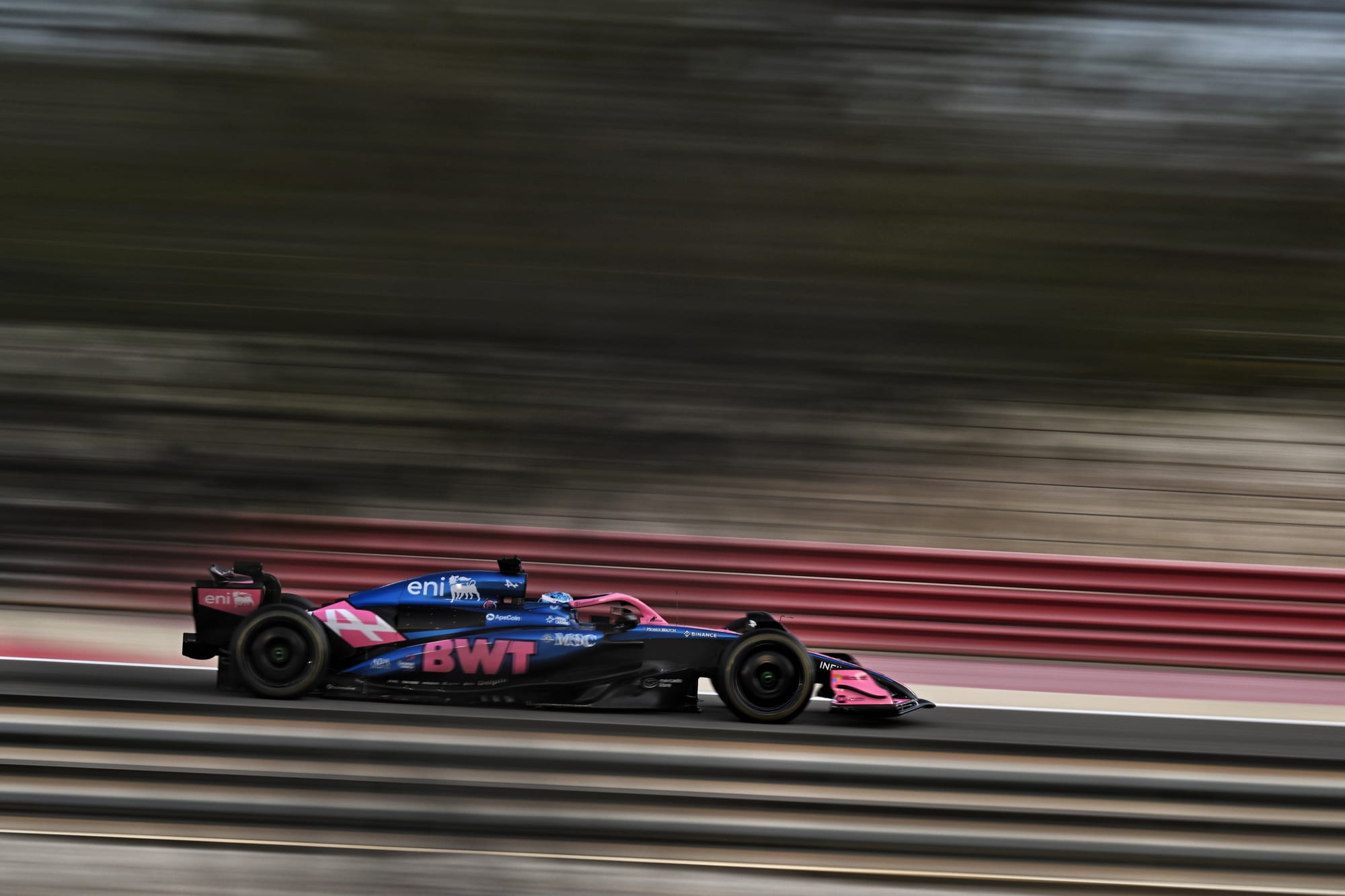 Pierre Gasly Alpine Bahrain F1 testing 2025