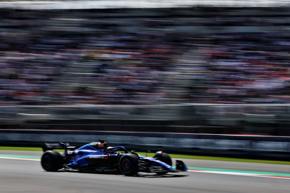 Mexican GP practice one: Albon splits the Red Bulls