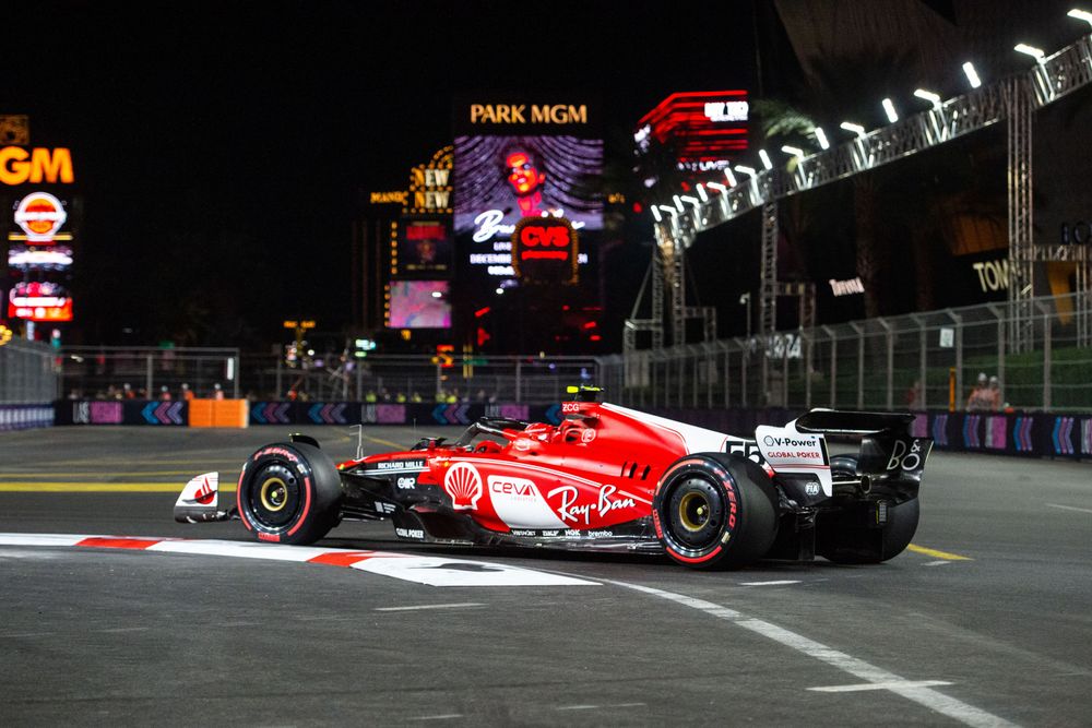 Las Vegas Grand Prix starting grid after penalties