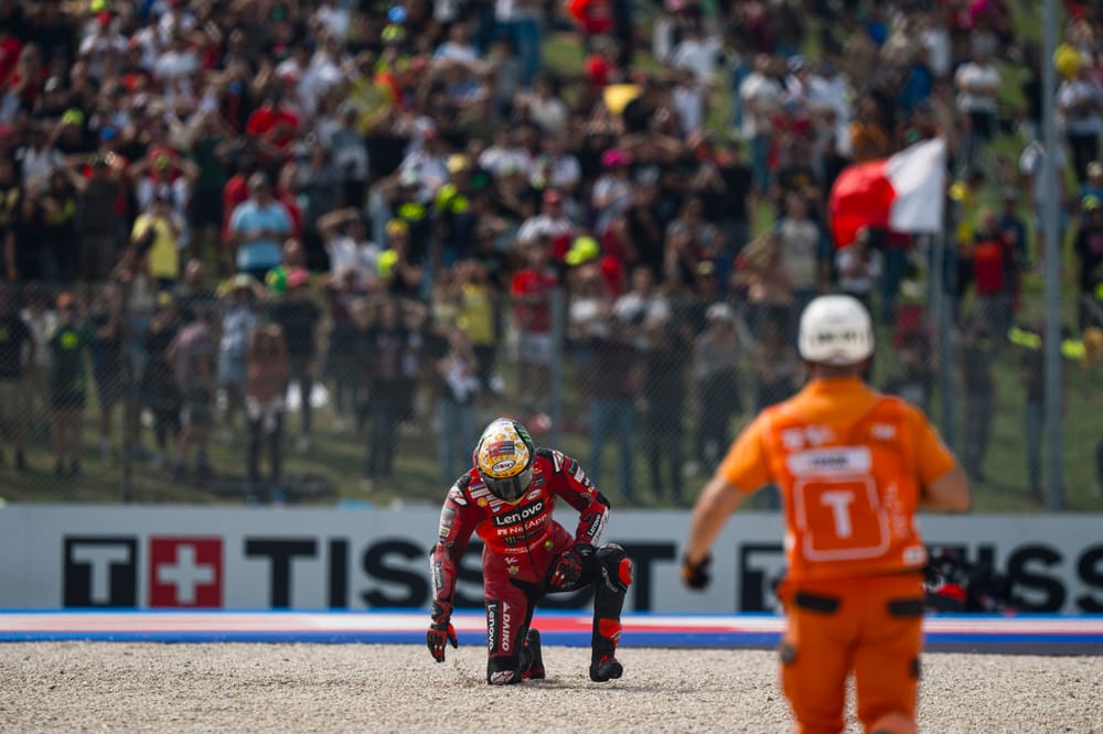 MotoGP podcast: Last-lap controversy + Bagnaia's disaster