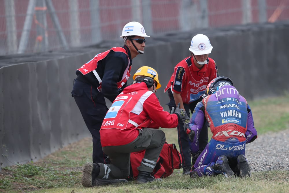 Fifth injury in two years sidelines MotoGP's unluckiest rider again