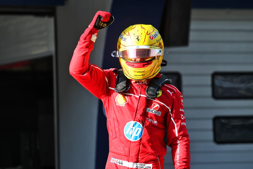 Hamilton 'a bit gobsmacked' by early Ferrari F1 pole