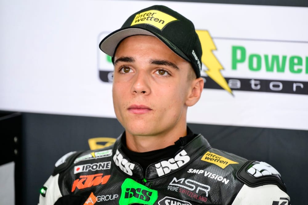 Moto3 rider Dettwiler in 'stable but critical' condition after accident
