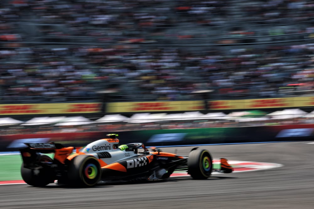 Norris moves clear in final Mexican GP practice