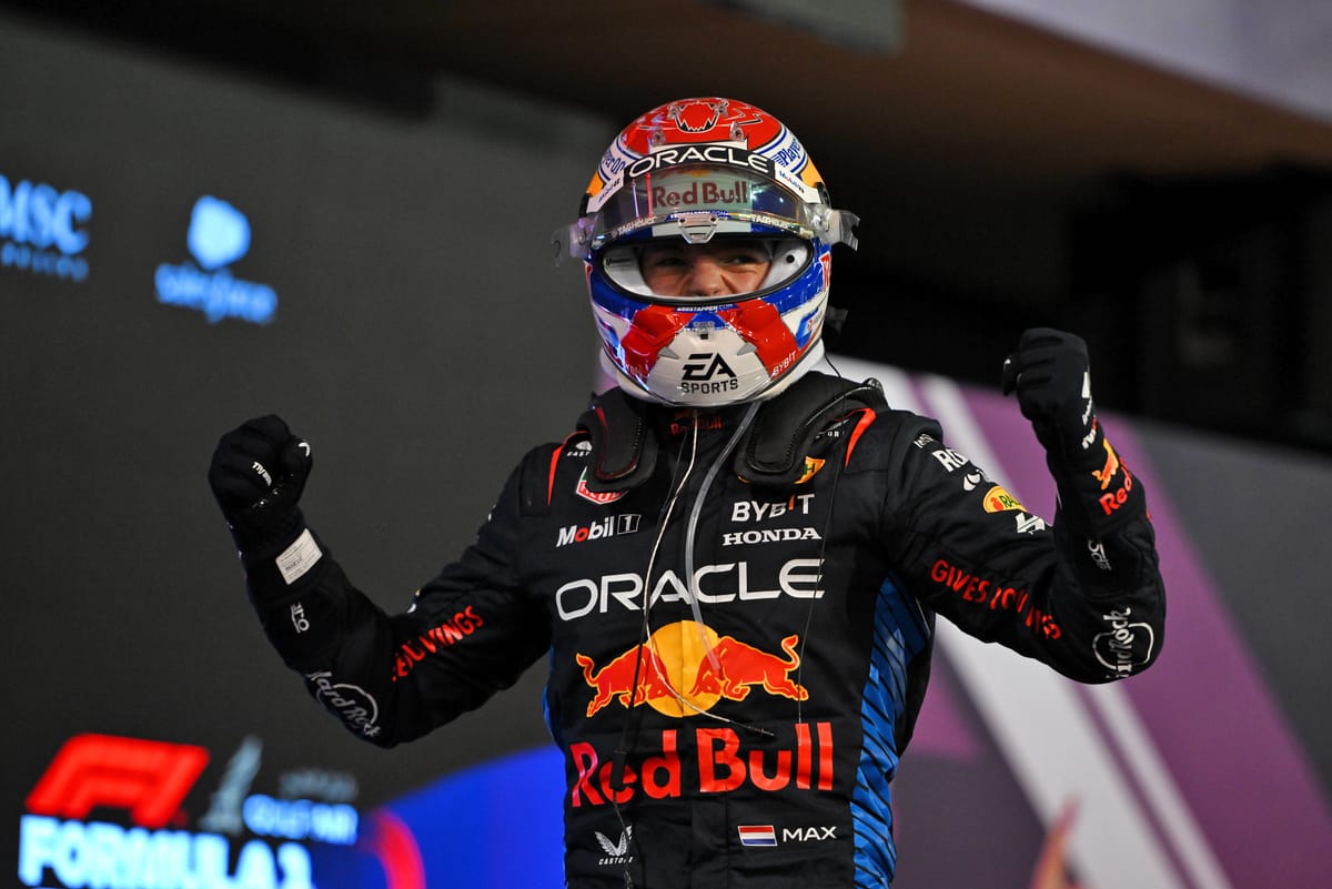 F1 2024 Bahrain Grand Prix results Verstappen leads Red Bull