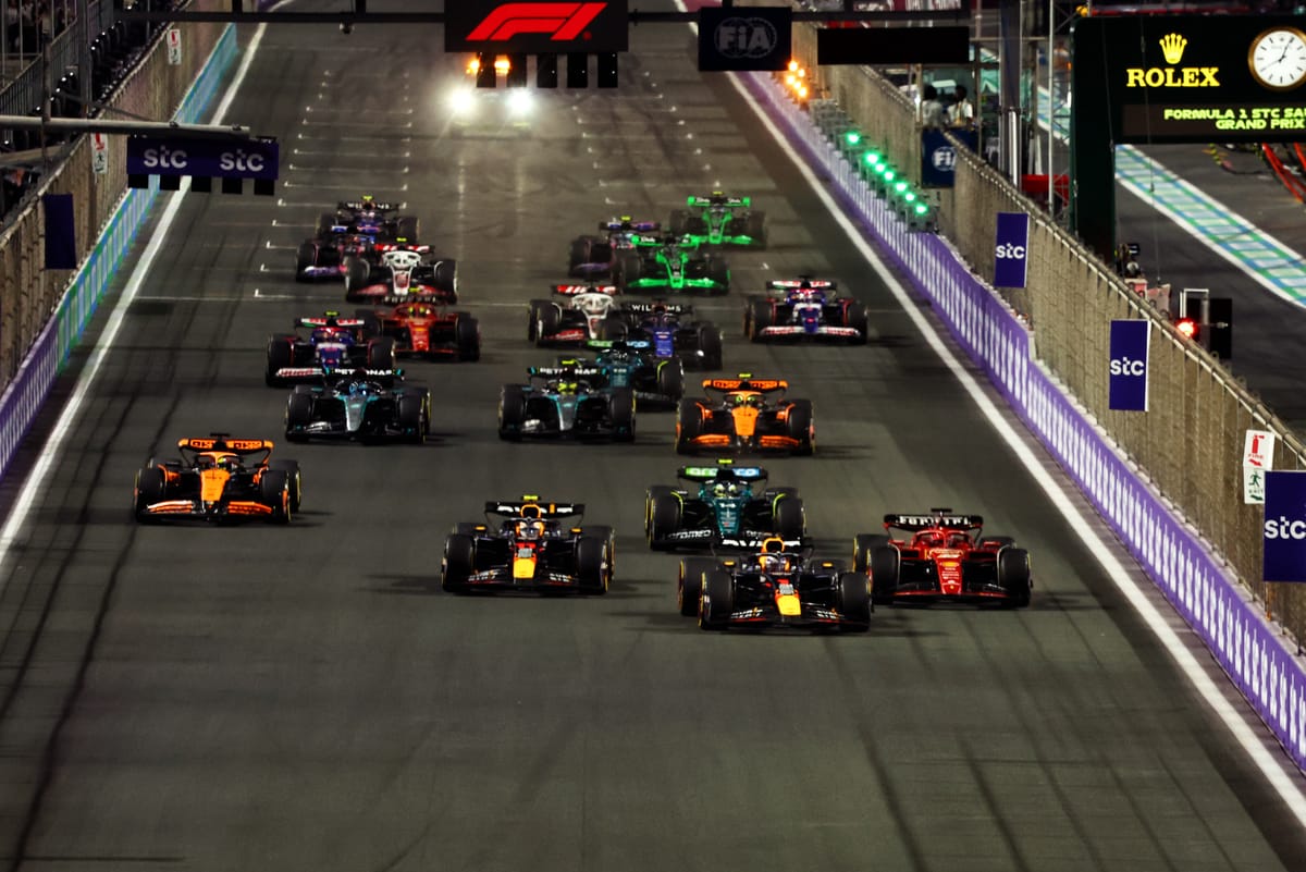 Red Bull Makes Easy Work Of Saudi Arabian GP - The Race