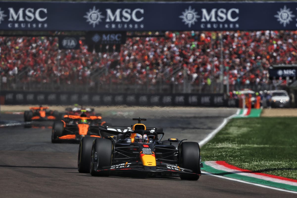 Superb Norris charge can’t quite stop Verstappen Imola F1 win