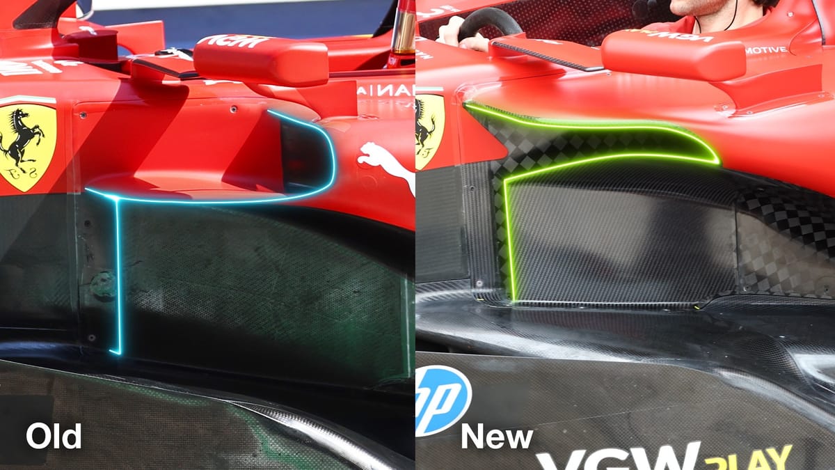 Imola F1 Tech Extensive Ferrari Changes Other Major Upgrades The Race