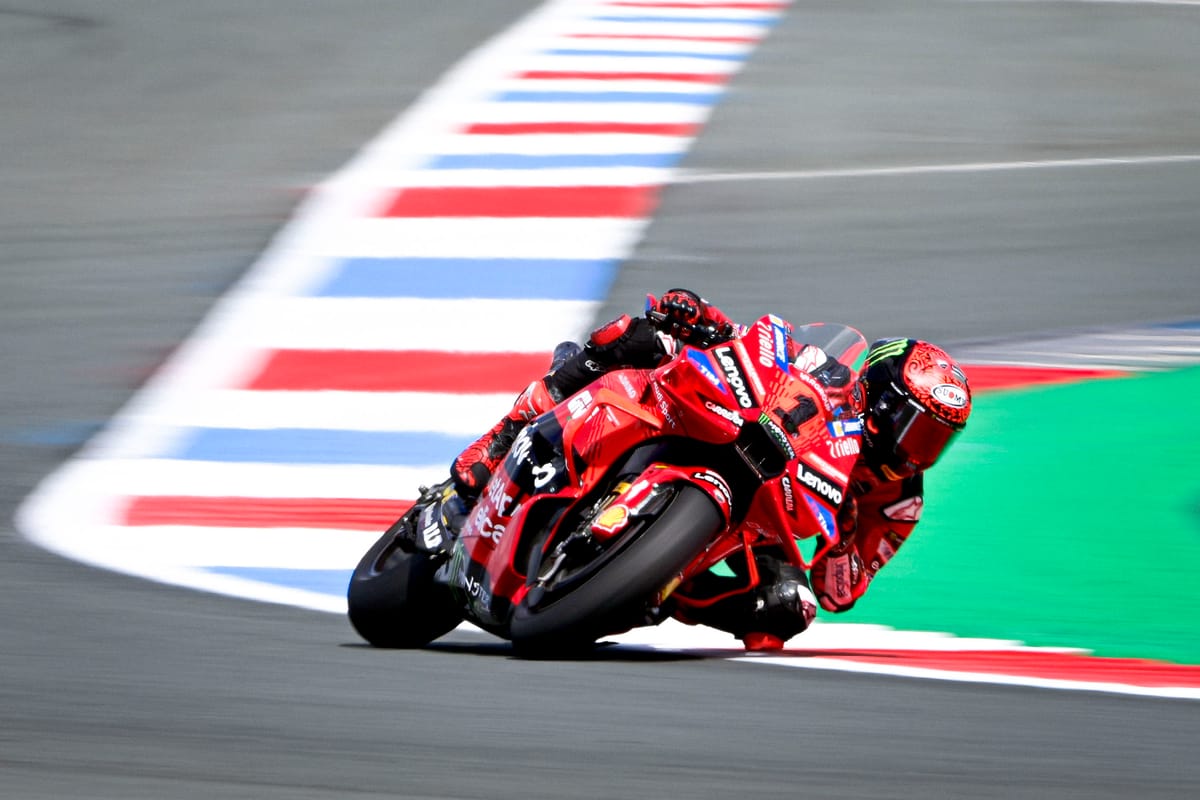 Assen Motogp Practice Bagnaia On Top Fraught Friday For Martin The Race