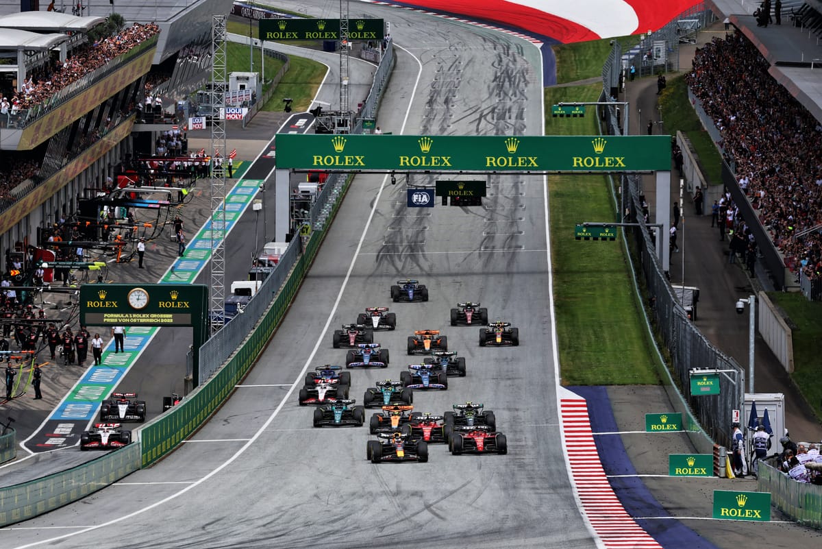 ¿A qué hora es el Gran Premio de Austria?  Clasificación de F1 y tiempos de carrera
