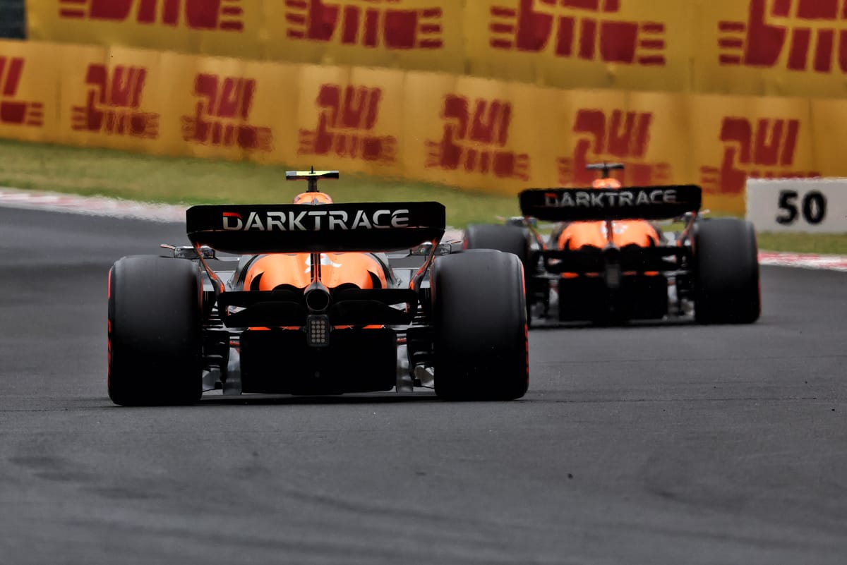 Hungarian Grand Prix F1 starting grid McLaren's front row sweep The