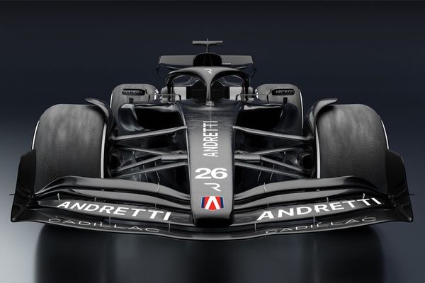 Andretti F1 mock-up