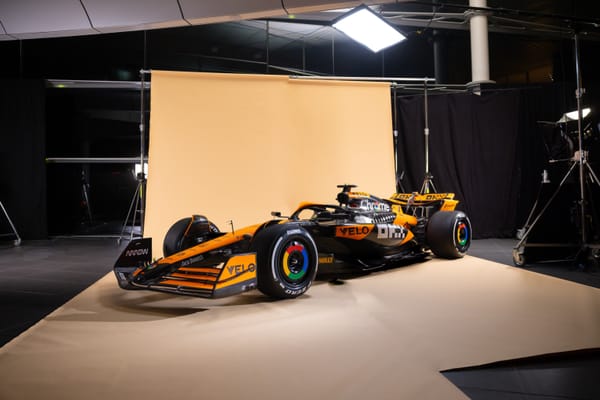 McLaren MCL38 2024 F1 car