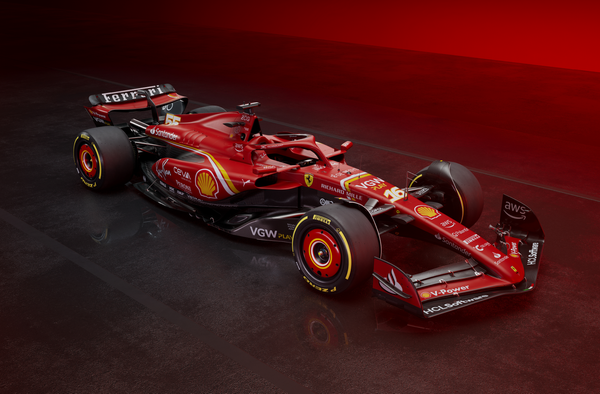 Ferrari reveals overhauled 2024 F1 car