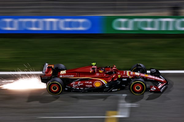 Carlos Sainz, Ferrari, F1 testing