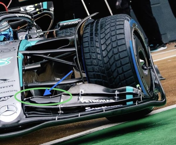 Gary Anderson's verdict on Mercedes W15 and its front wing quirk