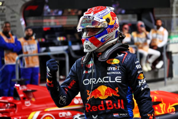 Verstappen on Saudi F1 pole, Bearman makes Ferrari qualifying debut