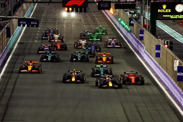 Red Bull makes easy work of Saudi Arabian GP