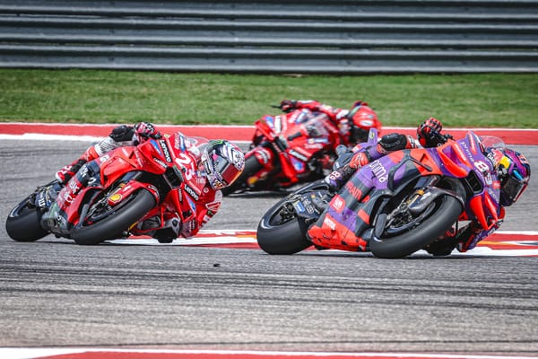 Jorge Martin, Enea Bastianini and Pecco Bagnaia, MotoGP