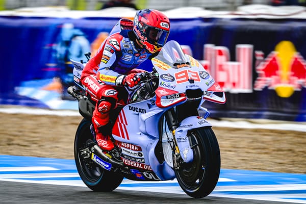 Marquez takes his first Ducati MotoGP pole at Jerez